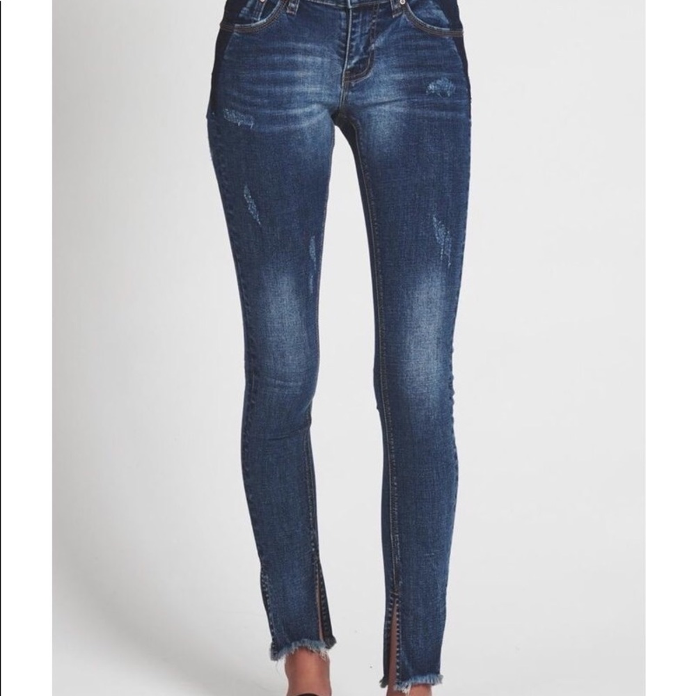 One Teaspoon Blue Skinny Jeans